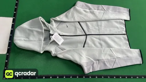 Cream White Grey White Set (Top+Bottom)