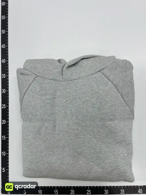 花灰色卫衣(flower gray hoodie) fabric washing