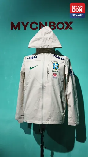 White Jacket with Logo