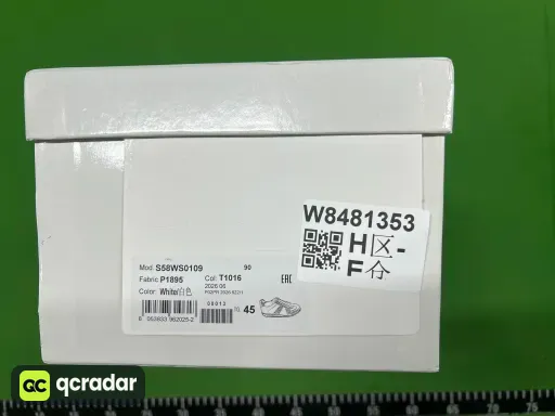 尺码:45男码
