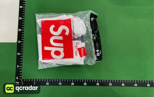 202300298 2 pairs of socks white + white