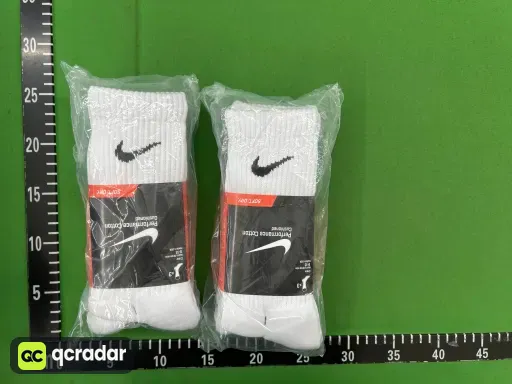 白色 3双装 毛巾 towel 长袜
