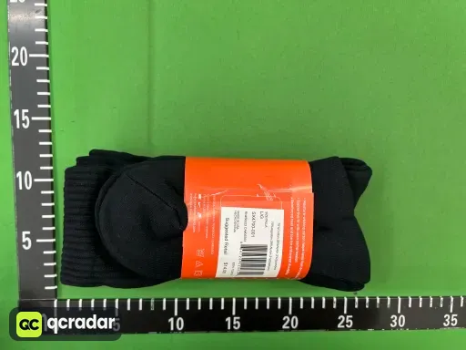 黑色 3双装 毛巾 towel 长袜