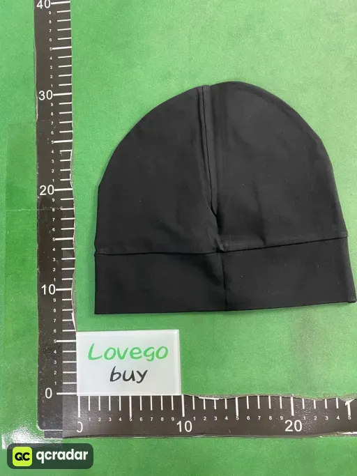 Color Classification: Syna Black Embroidered Swimming Cold Hat