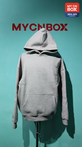 Light Gray Hoodie (Flower Gray Hoodie)