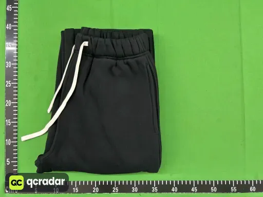 黑色卫裤(black sweatpants)