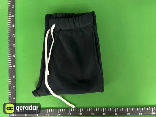 黑色卫裤(black sweatpants)