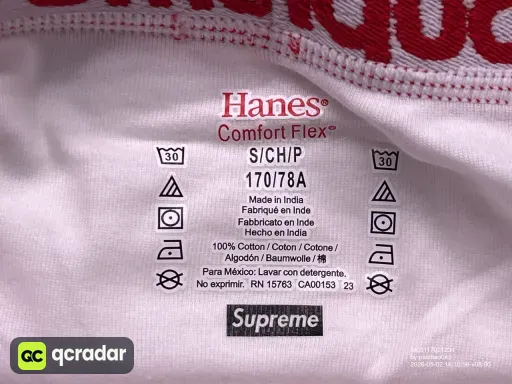 white 4pacs 白色4条装