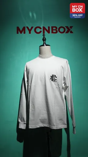 White Harlan Long Sleeve