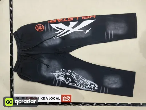 758 Trousers Washed Black