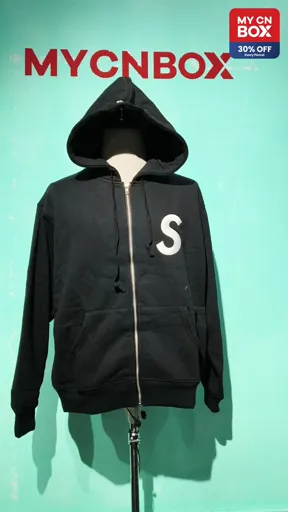 S Mark Black Suit