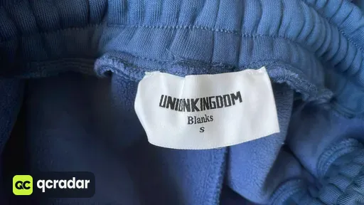 Denim blue sweatpants