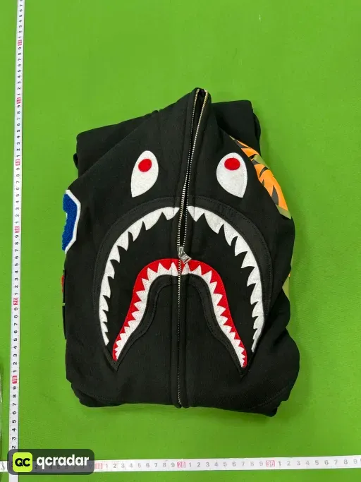 BH03 - Bp Shark Full Zip Hoodie (SS22) Black