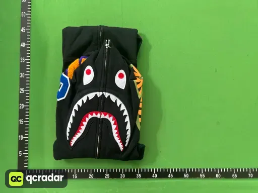 BH03 - Bp Shark Full Zip Hoodie (SS22) Black