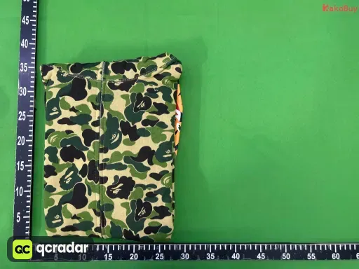 BH16 - Bp ABC Camo Shark Full Zip Hoodie Green