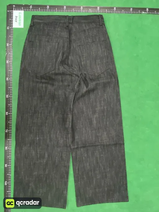 Black Buttoned Raw Cow