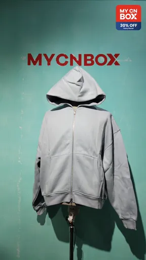Light Blue Outwear(Light Blue Zip-Up)