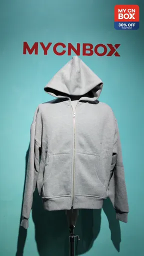 Flower Gray Outwear(Flower Gray Zip-Up)