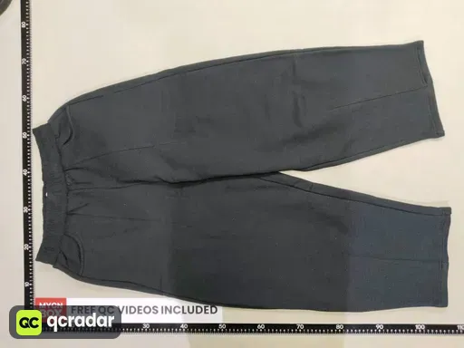 Black Straight Sweatpants
