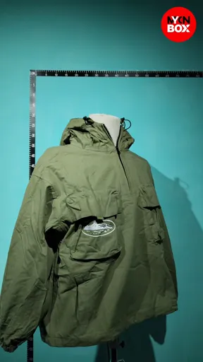 Military Green Slant Pocket Suit (Top+Pants)