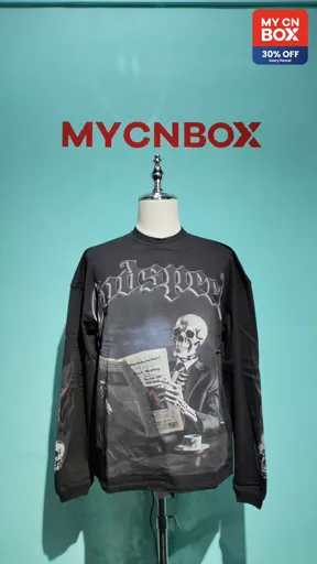 Gslt03 Godspeed Black Monday Ls Tee Black