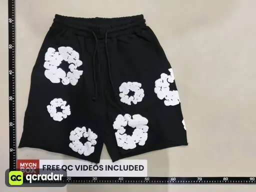 Real Photos of Black and White Shorts