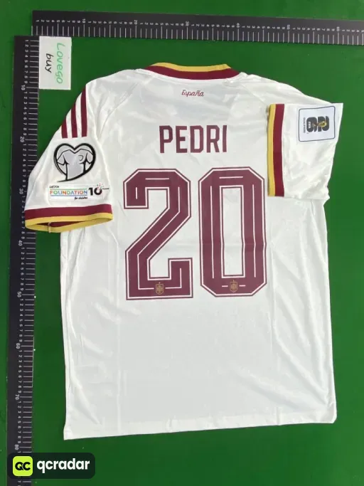 Color Classification: away：PEDRI # 20