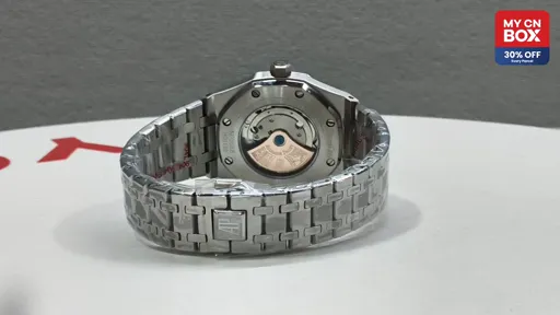 Silver Case · White Dial Steel Bracelet