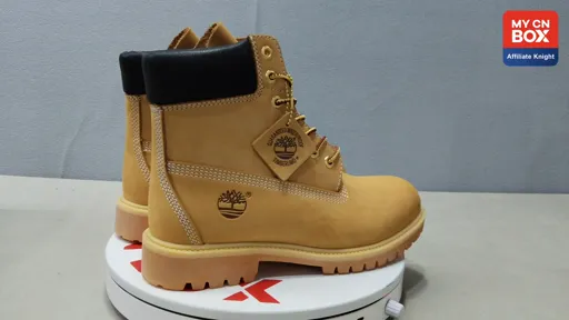 Timberland High-Cut Yellow Boots
