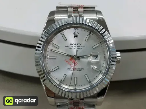 Silver Case Silver Dial · Five-Link Strap