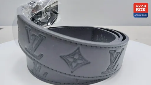 Black Large Floral Black Buckle