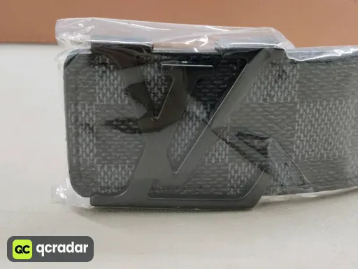 Black Check Black Buckle
