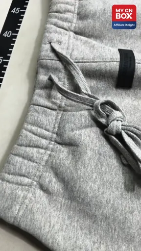 Straight leg pants in deep oat gray (also shipped during Chinese New Year)