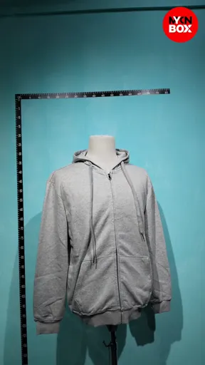 Gray Zip-up
