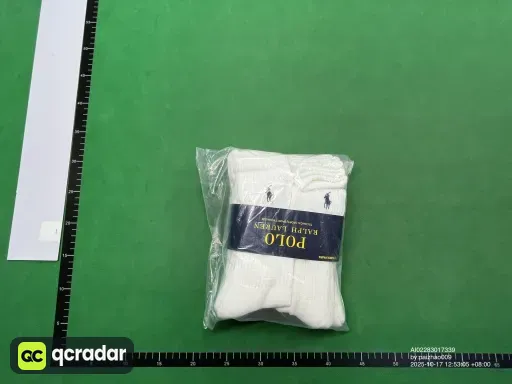 SIX  PAIRS   白色高筒【毛巾底】