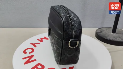 Black Floral Embossed