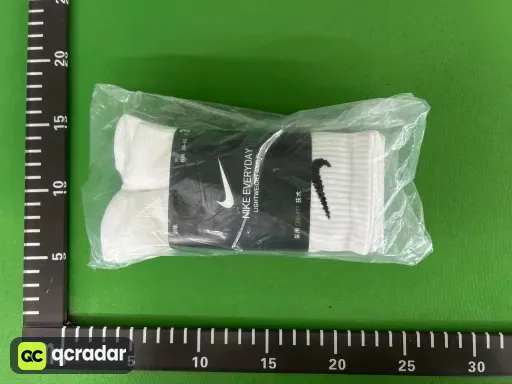 3双装白色高筒