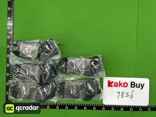 3双装黑色中筒
