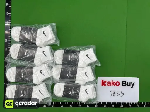3双装白色中筒