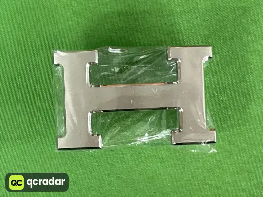 Silver buckle