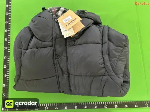 颜色型号:黑色Burberry羽绒服