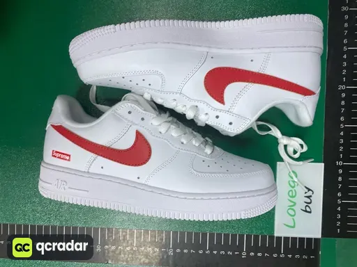 Style color matching: 空军 SUP 白红钩 CU9225-101