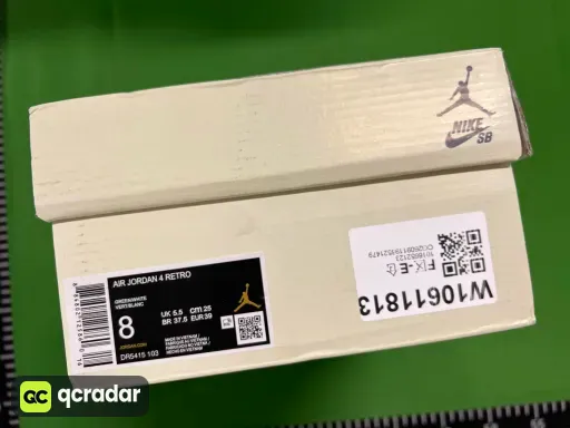 AJ4  绿白&quot