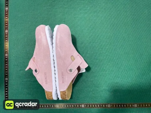 包头粉色绒面