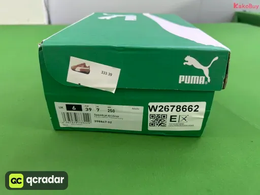 TOP版 Puma Speedcat og棕色398847-02