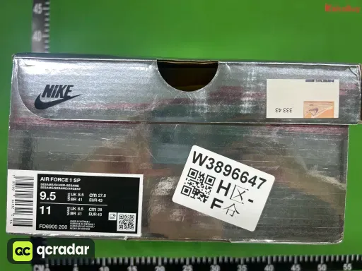 配色:S2 AF1 OW空军艺术馆 土黄