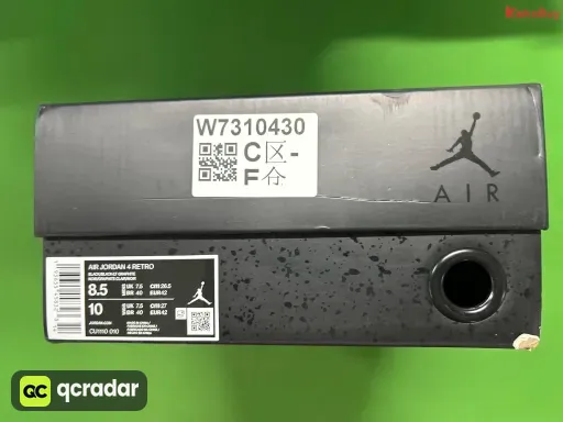 款式配色:GX AJ4黑猫