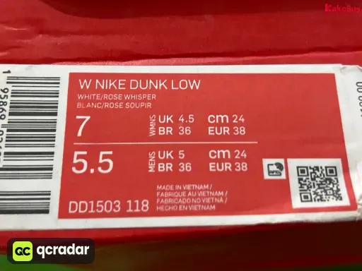 配色:G DUNK玫瑰粉 断39