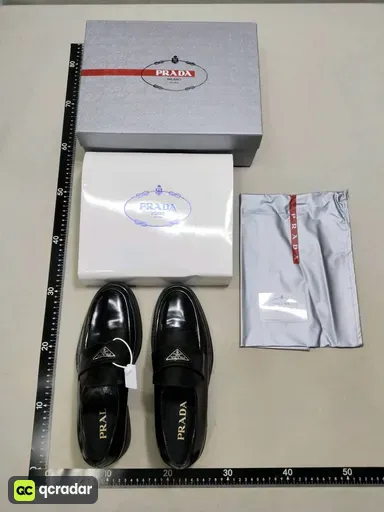 PRADAN Loafers, Shiny Finish