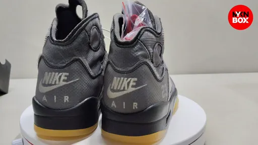 Y3 AJ5 OW Black Zen Wing